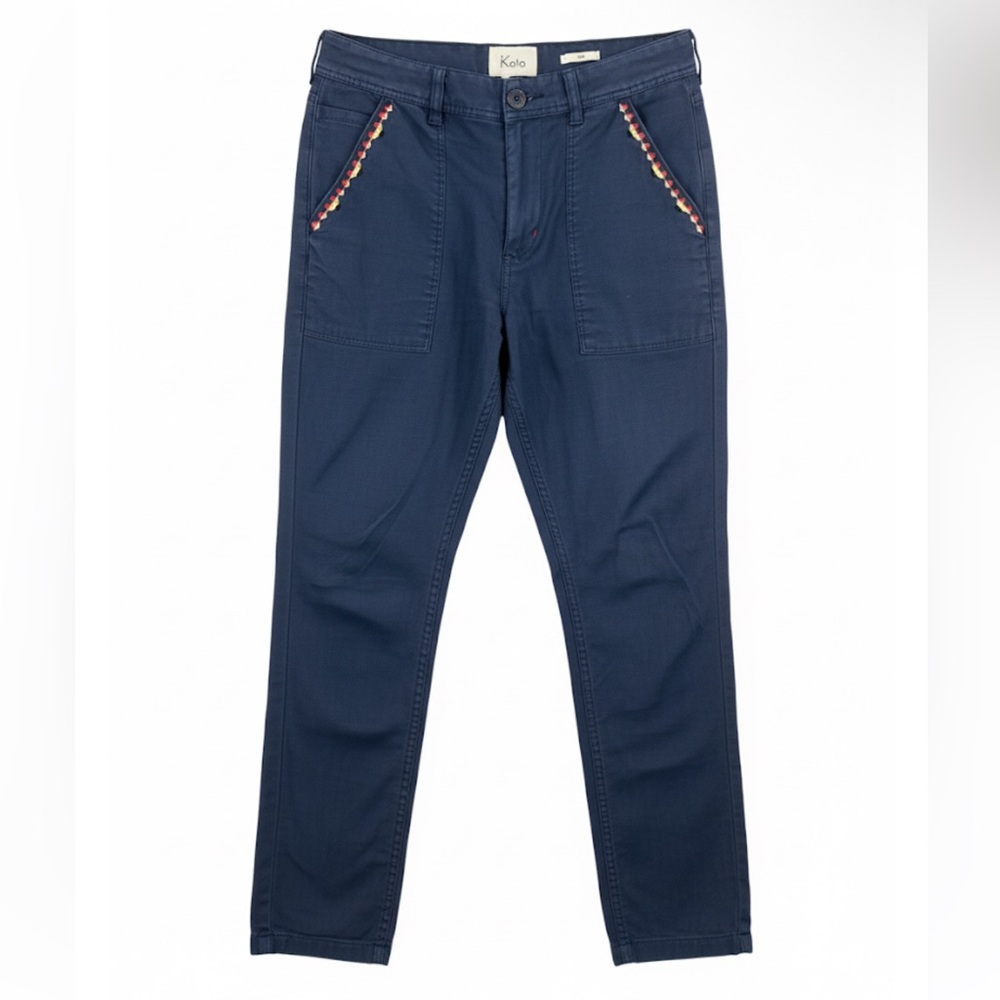 Koto Navy Cropped Women's Pants